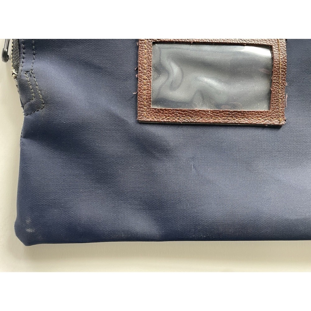 Vintage Peoples Heritage Bank 1875 Bank Deposit Zip Pouch Bag Locking No Key - Picture 6 of 15